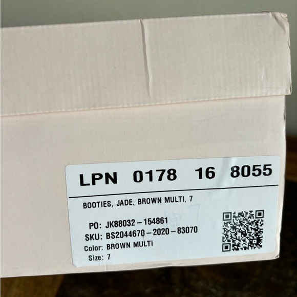 Just Fab Brown suede croc Booties - Picture 5 of 7